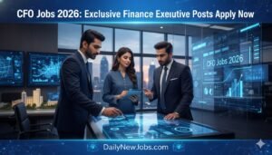CFO Jobs 2026: Exclusive Finance Executive Posts Apply Now