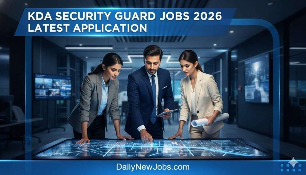 KDA Security Guard Jobs 2026 Latest Application