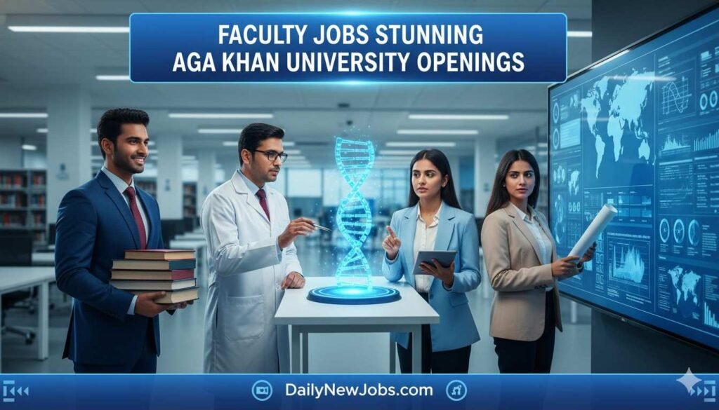 Faculty Jobs Stunning Aga Khan University Openings