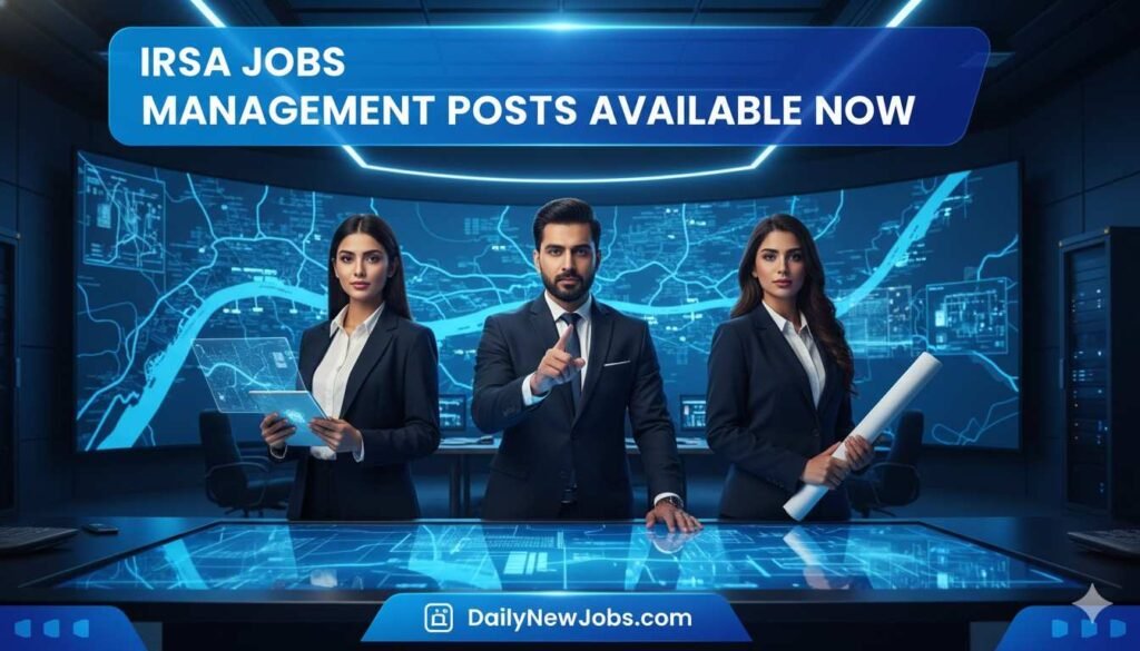 IRSA Jobs Management Posts Available Now