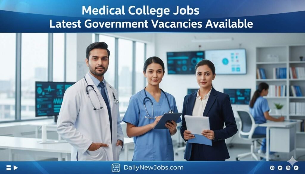 Medical College Jobs Latest Government Vacancies Available