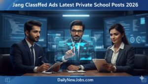 Jang Classified Ads Latest Private School Posts 2026