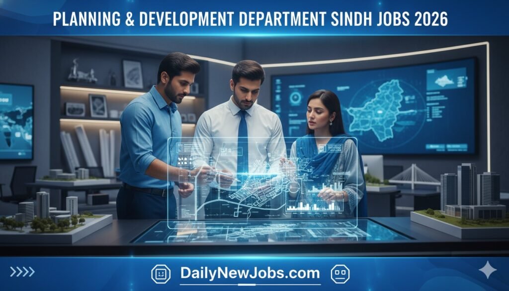 Planning & Development Department Sindh Jobs 2026