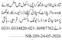 Jang Classified Ads Latest Private School Posts 2026