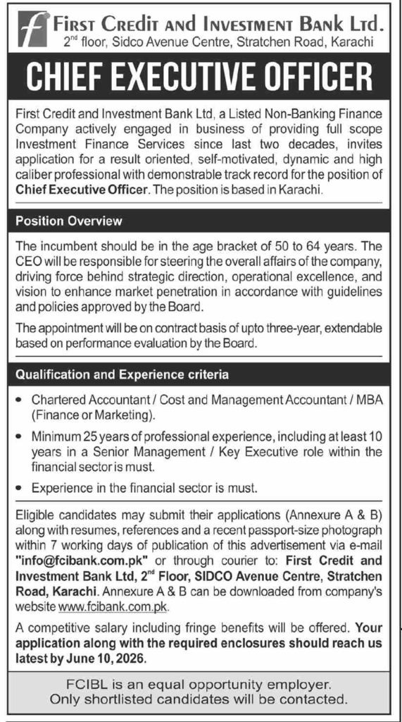 Latest Bank Jobs 2026  Apply Now