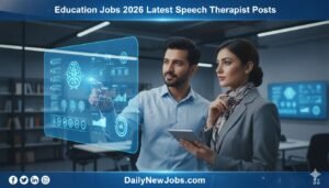 Education Jobs 2026 Latest Speech Therapist Posts