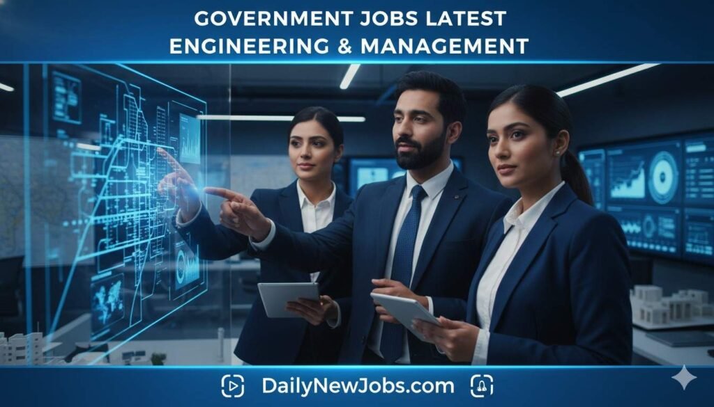 Government Jobs Latest Engineering & Management