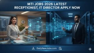 MTI Jobs 2026 Latest Receptionist, IT Director Apply now