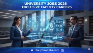University Jobs 2026 Exclusive Faculty Careers