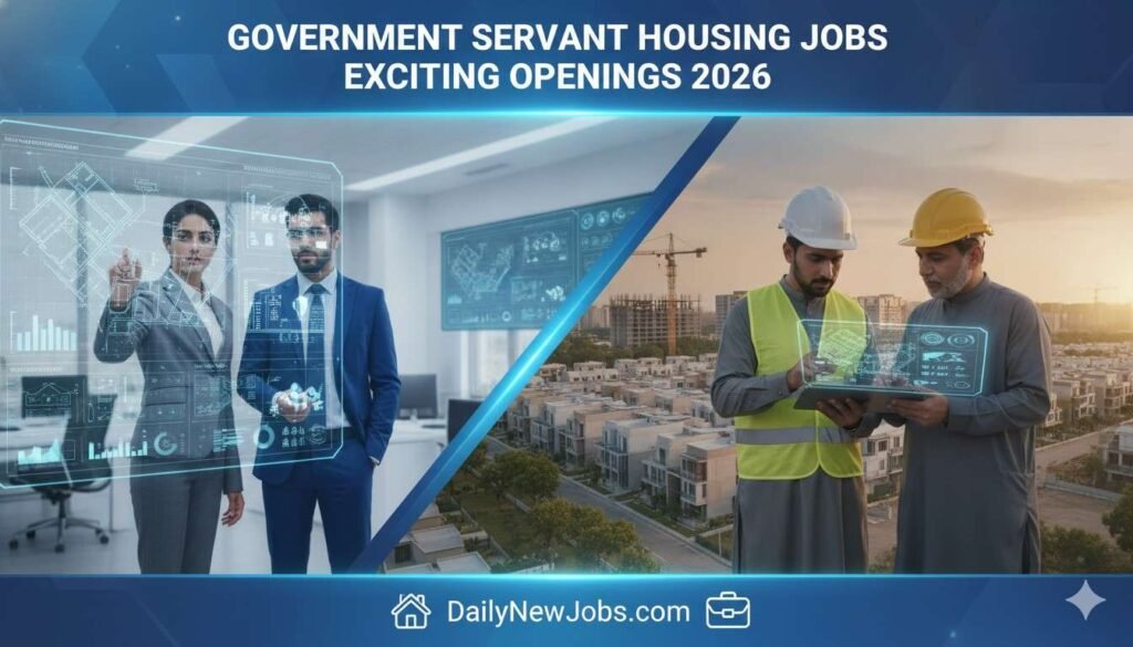 Government Servant housing Jobs Exciting Openings 2026
