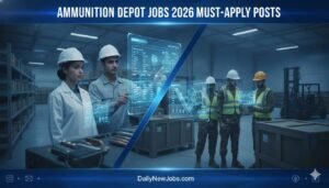 Ammunition Depot Jobs 2026 Apply now