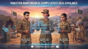 Pakistan Army Medical Posts Latest 2026 Available