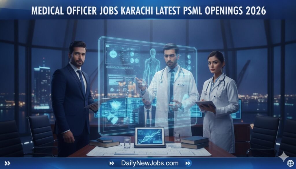 Medical Officer Jobs Karachi Latest PSML Openings 2026