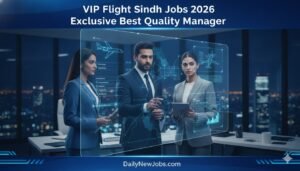 VIP Flight Sindh Jobs 2026 Exclusive Best Quality Manager