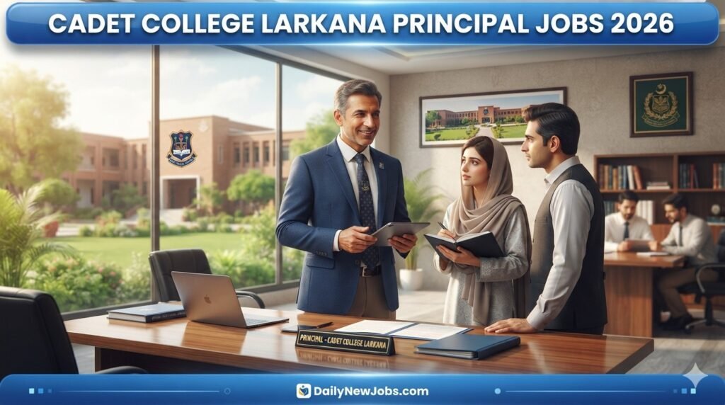Cadet College Larkana Principal Jobs 2026