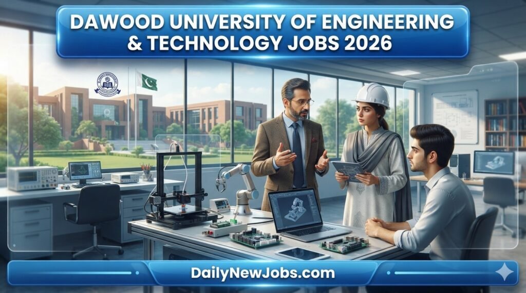 Dawood University of Engineering & Technology Jobs 2026