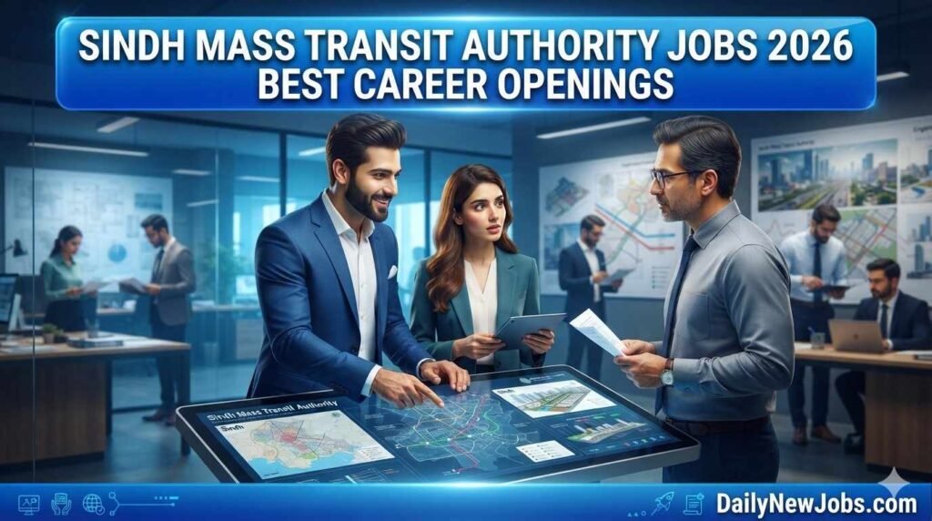 Sindh Mass Transit Authority Jobs 2026 Best Career Openings