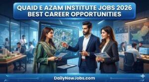 Quaid E Azam Institute Jobs 2026 Best Career Opportunities