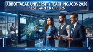 Abbottabad University Teaching Jobs 2026 Best Career Offers