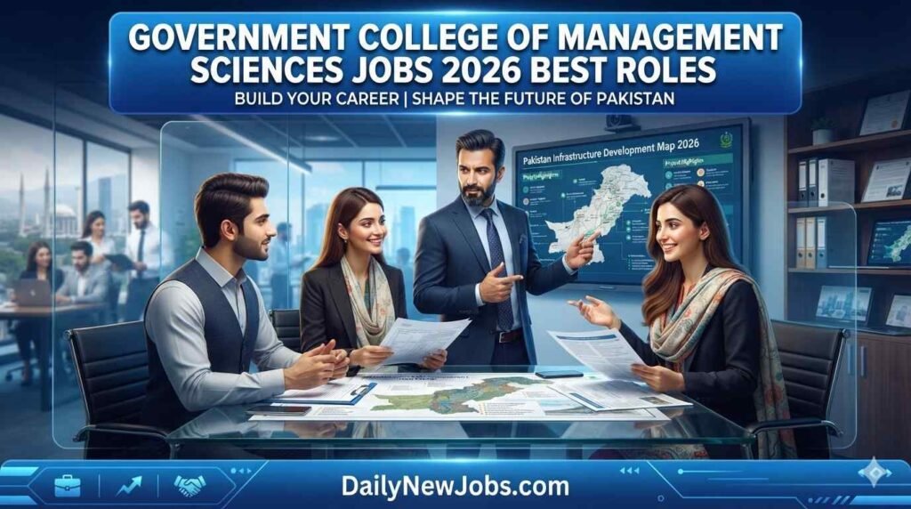 Government College of Management Sciences Jobs 2026 Best Roles