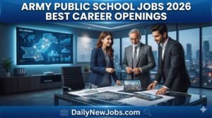 Army Public School Jobs 2026 Best Career Openings