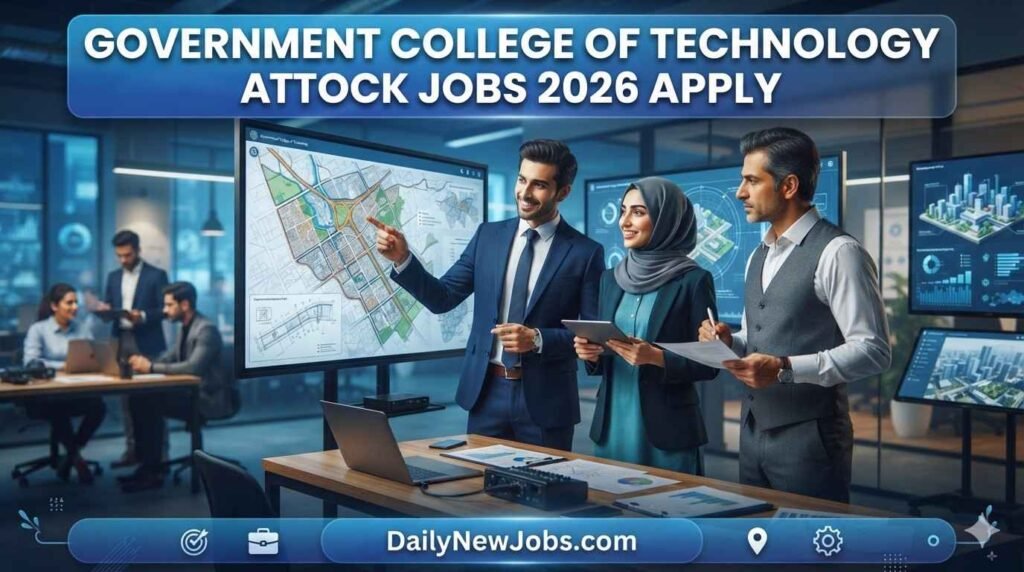 Government College of Technology Attock Jobs 2026 Apply