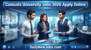 Comsats University Jobs 2026 Apply Online