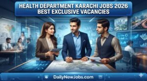 Health Department Karachi Jobs 2026 Best Exclusive Vacancies