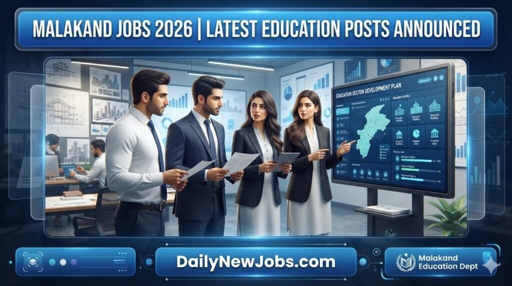 Malakand Jobs 2026 Latest Education Posts Announced