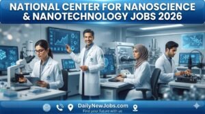 National Center For Nanoscience & Nanotechnology Jobs 2026