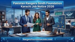 Pakistan Rangers Sindh Foundation Karachi Job Notice 2026
