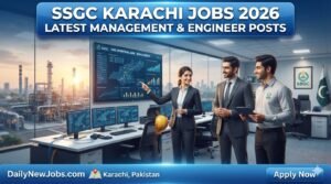 SSGC Karachi Jobs 2026 Latest Management & Engineer Posts