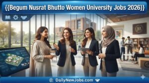 Begum Nusrat Bhutto Women University Jobs 2026