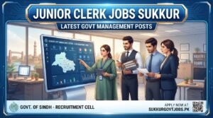 Junior Clerk Jobs Sukkur Latest Govt Management Posts