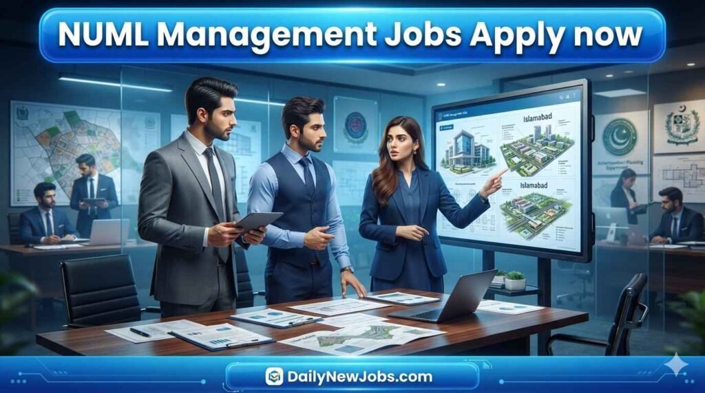 NUML Management Jobs Apply now