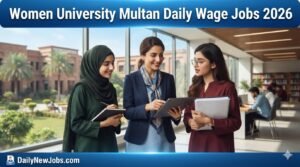 Women University Multan Daily Wage Jobs 2026