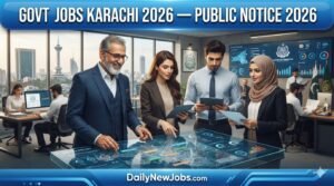 Govt Jobs Karachi 2026 — Public Notice 2026