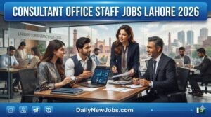 Consultant Office Staff Jobs Lahore 2026
