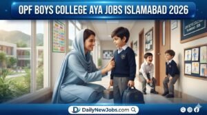 OPF Boys College Aya Jobs Islamabad 2026