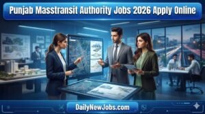 Punjab Masstransit Authority Jobs 2026 Apply Online