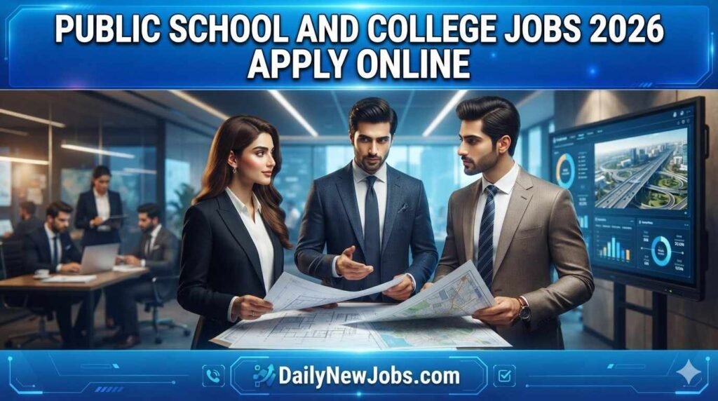 Public School and College Jobs 2026 Apply Online