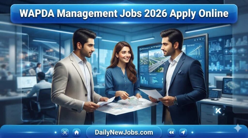 WAPDA Management Jobs 2026 Apply Online