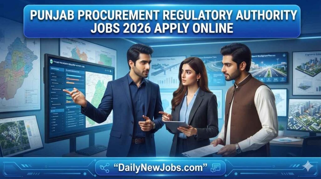 Punjab Procurement Regulatory Authority Jobs 2026 Apply Online