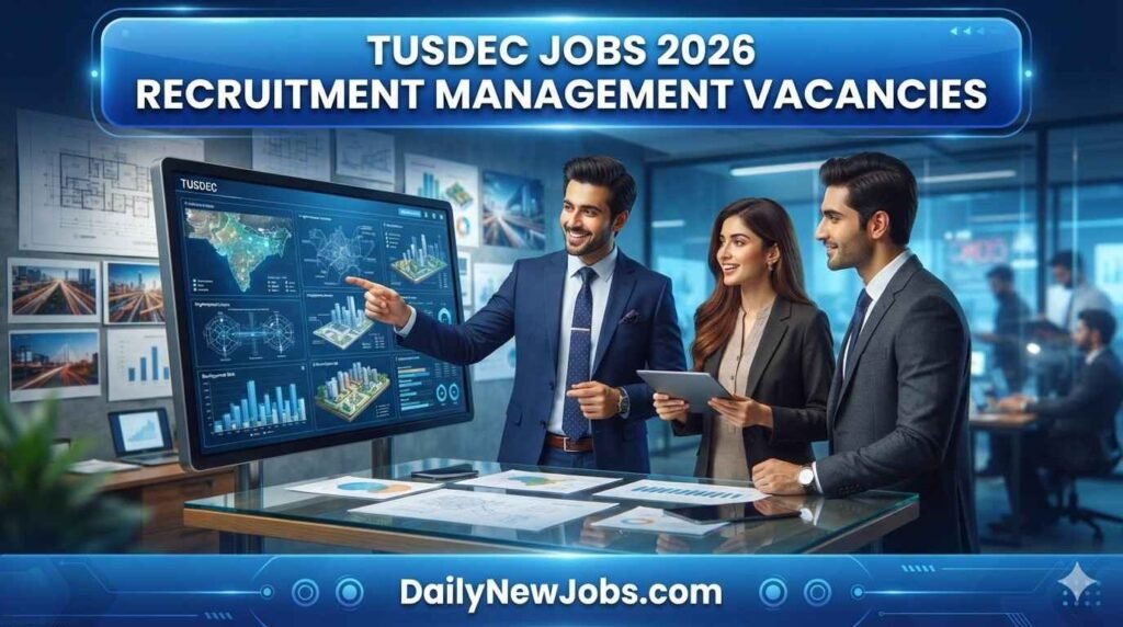 TUSDEC Jobs 2026 Recruitment Management Vacancies