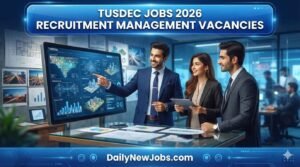 TUSDEC Jobs 2026 Recruitment Management Vacancies