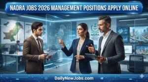 NADRA Jobs 2026 Management Positions Apply Online