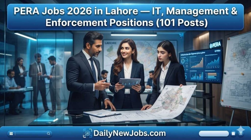 PERA Punjab Enforcement and Regulatory Authority jobs corrigendum Lahore 2026