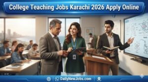 College Teaching Jobs Karachi 2026 Apply Online