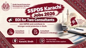 SSPDS Karachi Jobs 2026 Expression of Interest advertisement