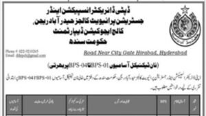 Directorate Inspection Registration Private Colleges Hyderabad vacancy advertisement 2026